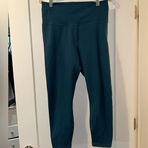 Teal Fabletics leggings